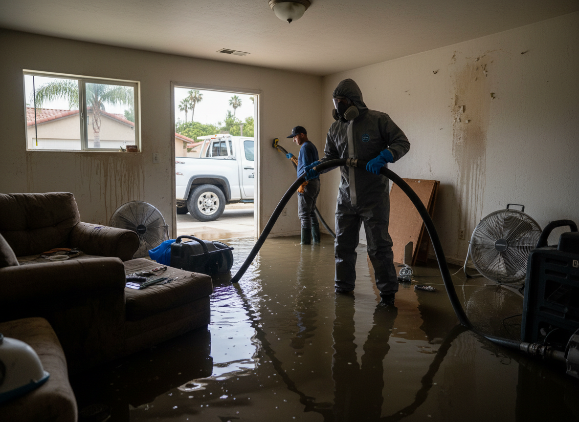 Flood restoration services in San Ysidro