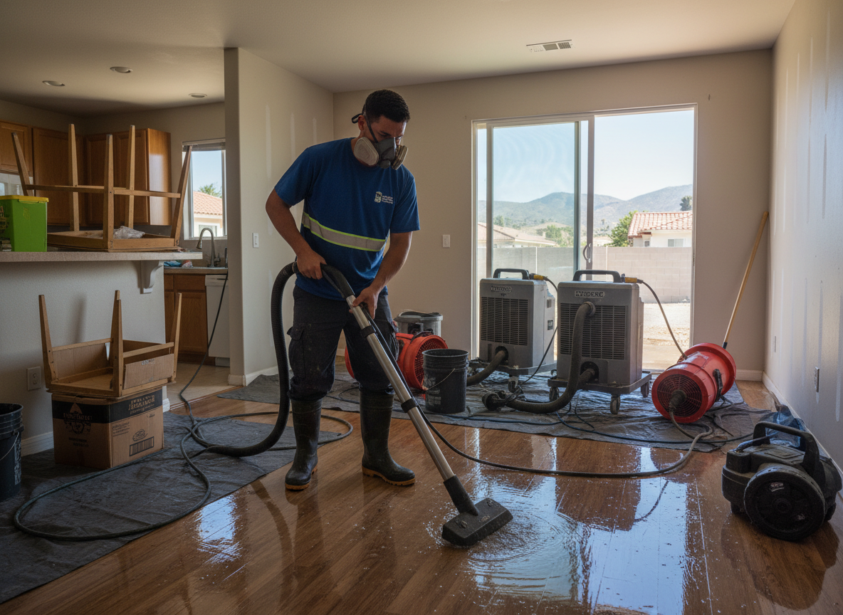 water damage restoration near me in San Ysidro